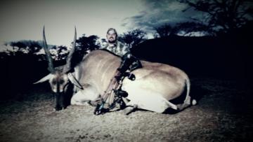 Eland Trophy with a Bow