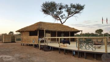 Deck outside Bushmanland lapa