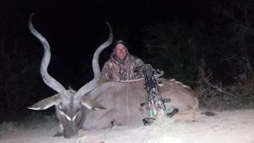 Eastern Cape Kudu with a Bow