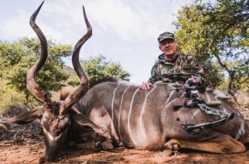 Nice kudu trophy in Limpopo
