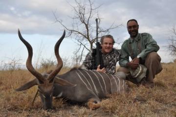 Maasailand lesser kudu trophy
