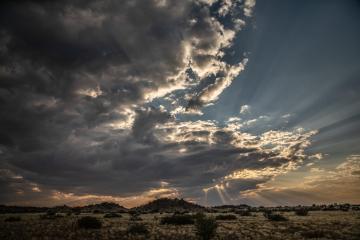 Clouds in Southern Namibia