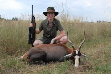 Nice blesbuck trophy.