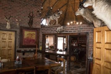 Traditional African Hunt Lodge