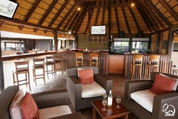 Bow Hunting Lodge Bar area