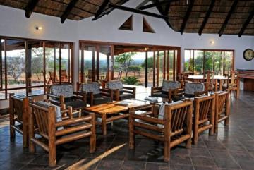 Dining area in Lodge