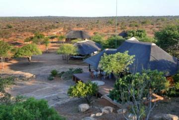 Trophy Kudu Lodge in Limpopo from the Air