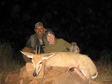 Big common duiker trophy