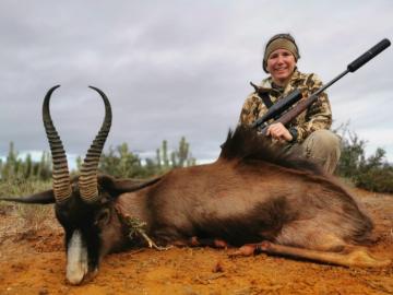 Big Black Springbok hartebeest
