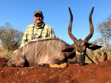Hunt Nyala in South Africa Kwazulu-Natal