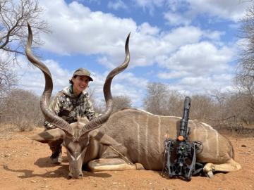 Kudu taken with a crossbow