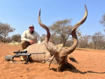South African Kudu and Lion Hunt