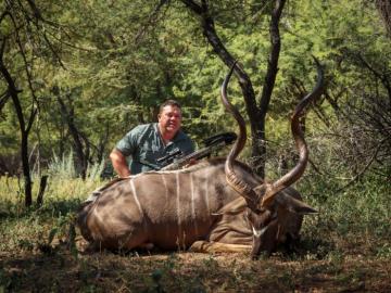 Kudu Archery hunt in South Africa
