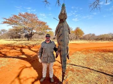 12-foot trophy croc hunt