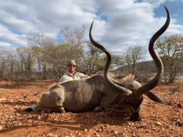 Kudu trophy hunt in Limpopo