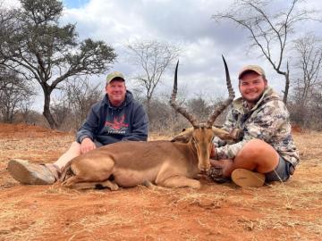 cheap Impala hunting in South Africa