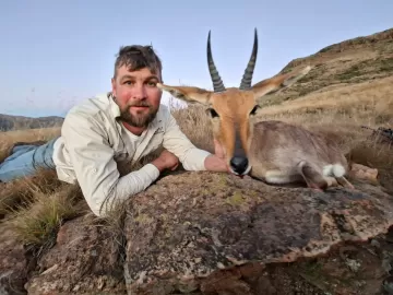 hunt mountain reedbuck in south africa