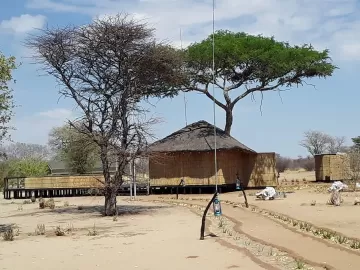 tented camp in Namibia