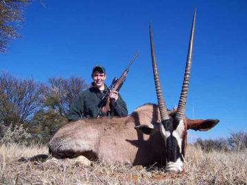 South Africa Kalahari Desert Gemsbok Hunting Safari 3