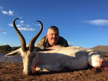 Eastern Cape Trophy White Springbuck