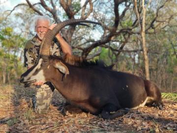 Roosevelt Sable in the Selous Reserve