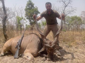 Trophy Lord Derby Eland Safari in Cameroon's Northern Savanna 6