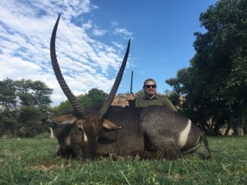 Introductory Hunting Safari Waterbuck Trophy