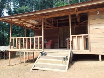 Camp Photo in Cameroon's Rain Forest