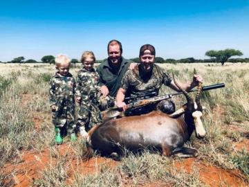 Free State trophy blesbuck