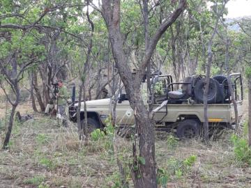 Rungwa Leopard Hunt Safari Vehicles