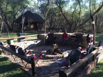 Tented Camp Boma Sitting Area