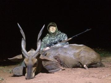 Trophy Bushbuck Taken at night