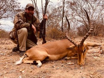 Trophy Impala in Zimbabwe