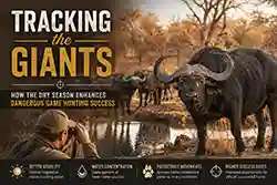 Tracking the Giants: How the Dry Season Enhances Dangerous Game Hunting Success